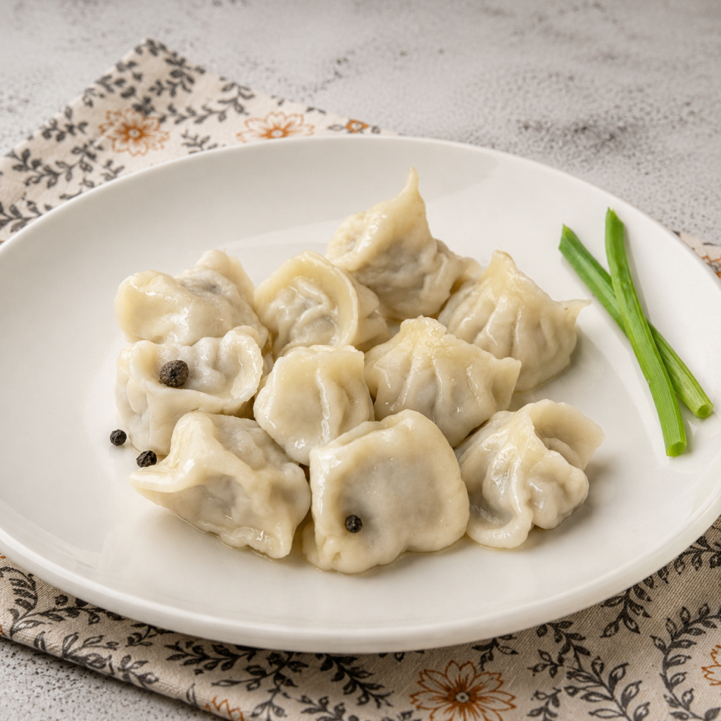 Пельмени домашние отварные